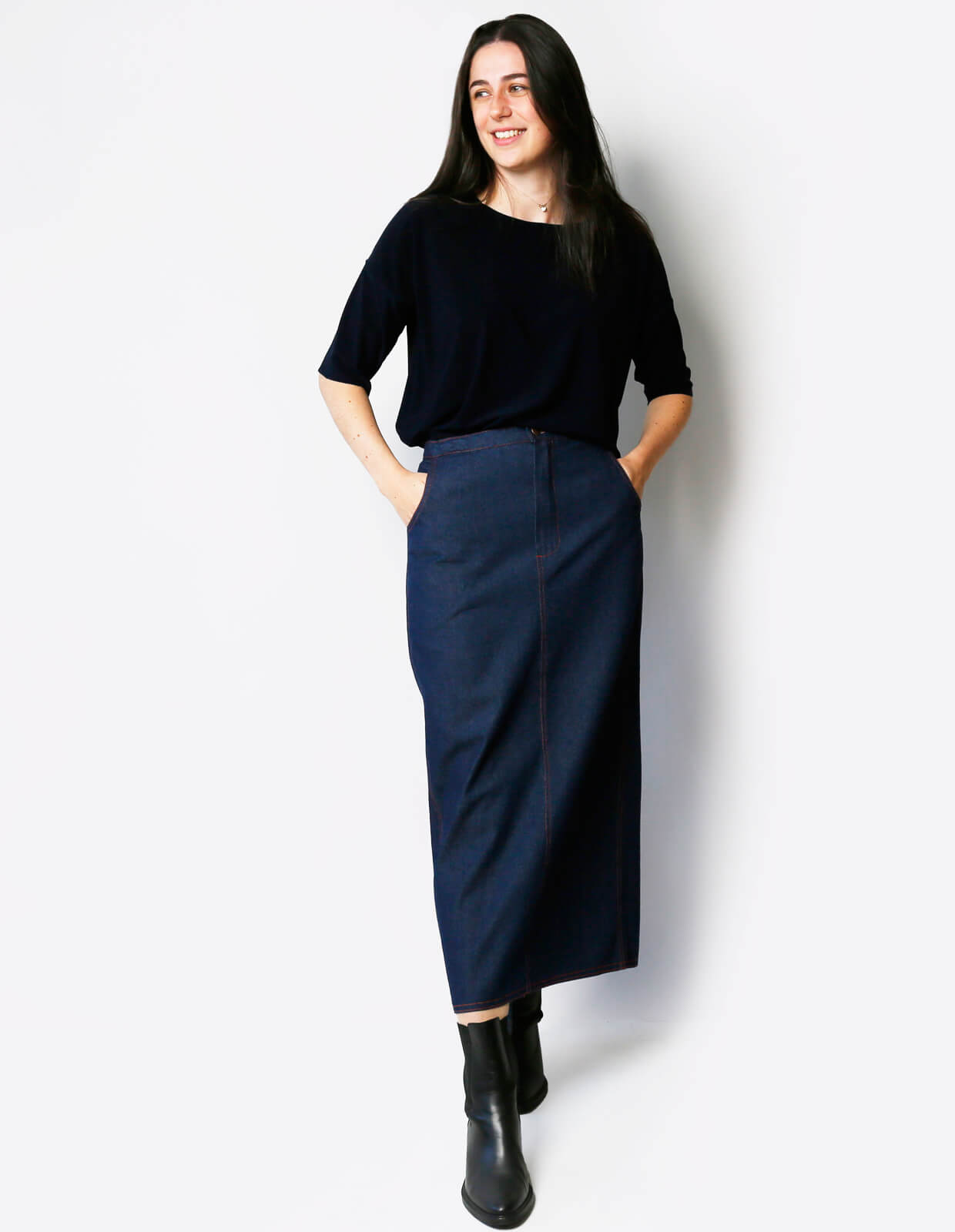 sewing pattern - The Makers Atelier - The Maxi Skirt (PDF) - Little Haberdasher Shoppe