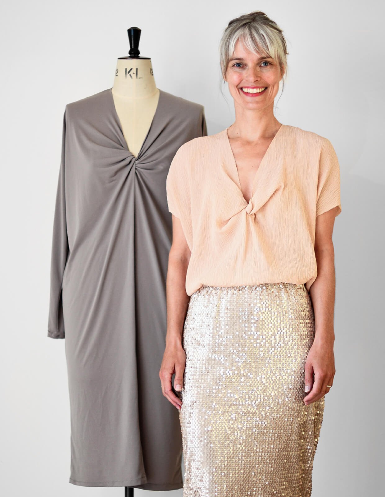 sewing pattern - The Makers Atelier - The Origami Dress and Top (PDF) - Little Haberdasher Shoppe