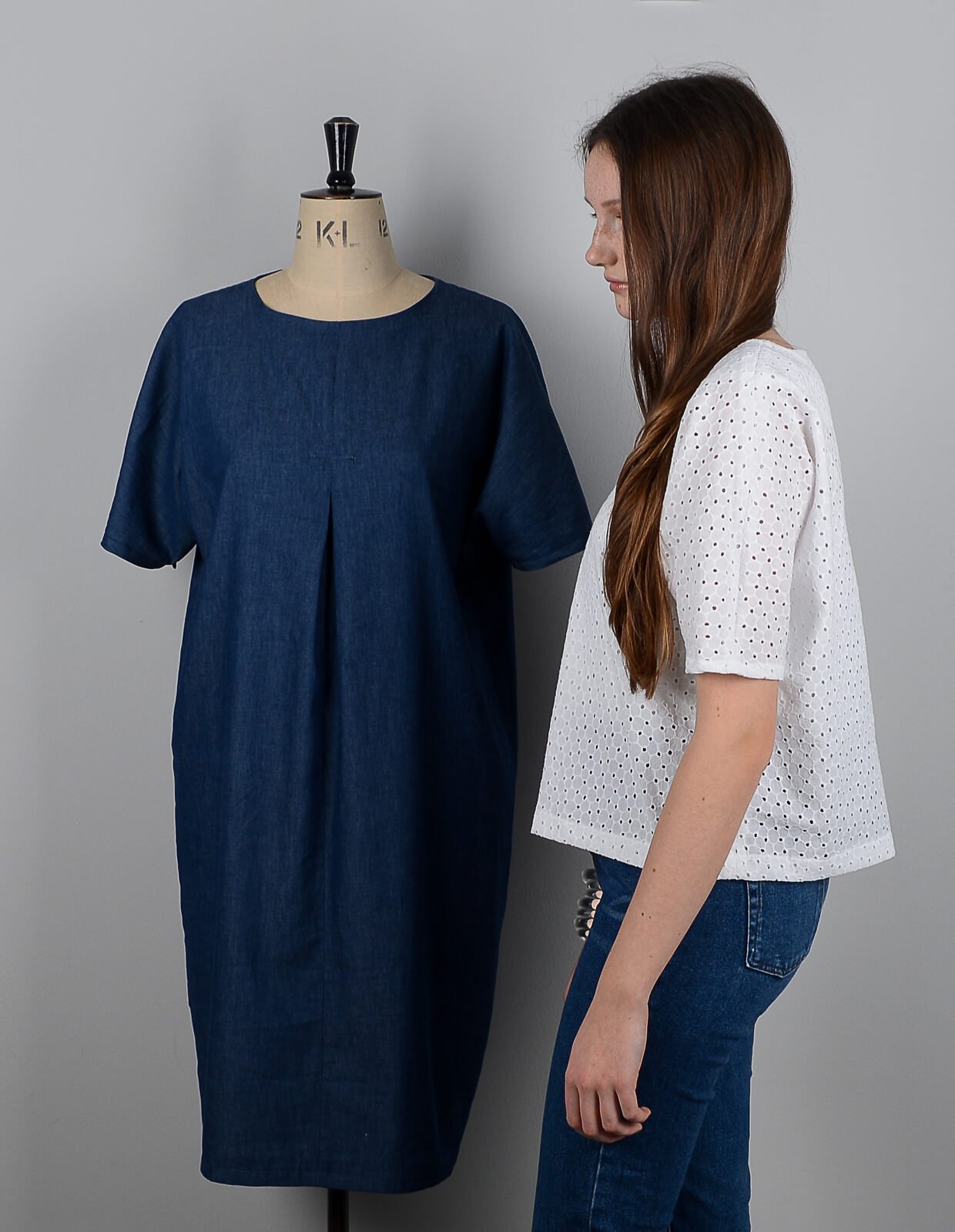 sewing pattern - The Makers Atelier - The Pleat Detail Dress and Top (PDF) - Little Haberdasher Shoppe