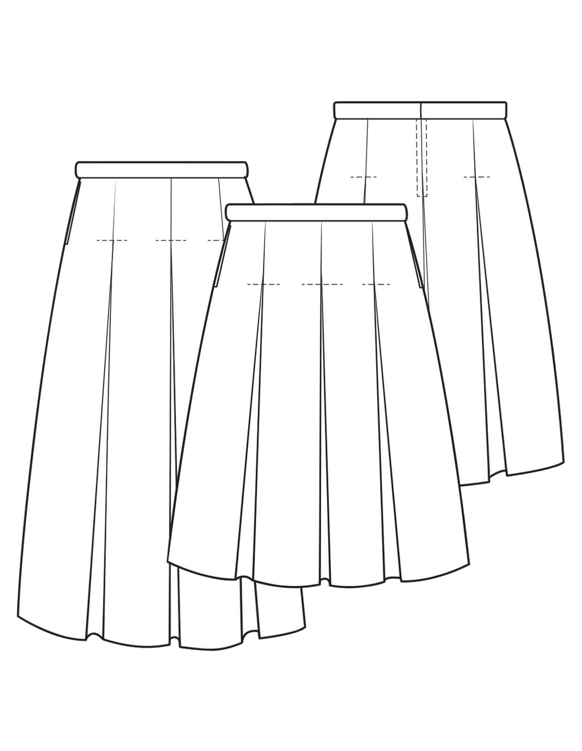 The Makers Atelier - The Pleated Skirt (PDF)