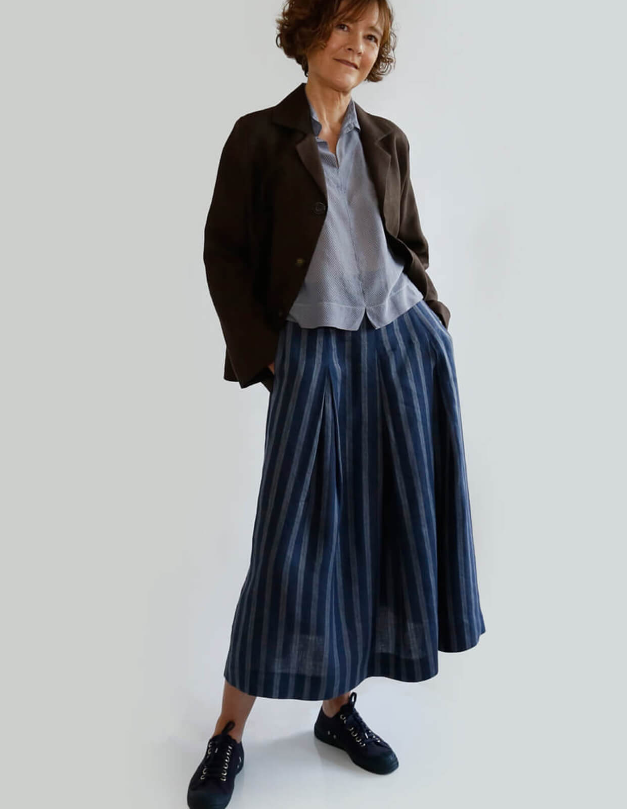 sewing pattern - The Makers Atelier - The Pleated Skirt (PDF) - Little Haberdasher Shoppe