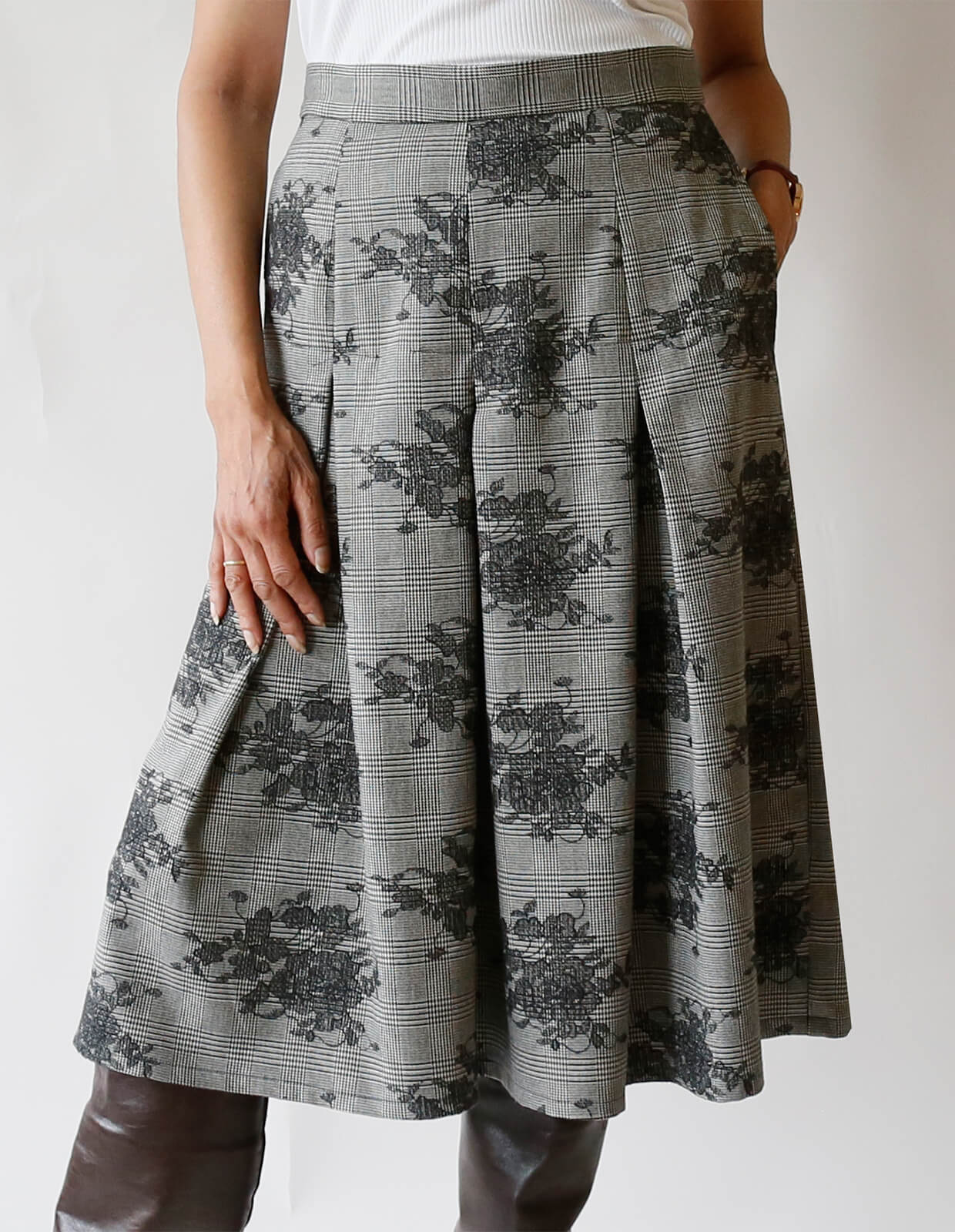 sewing pattern - The Makers Atelier - The Pleated Skirt (PDF) - Little Haberdasher Shoppe