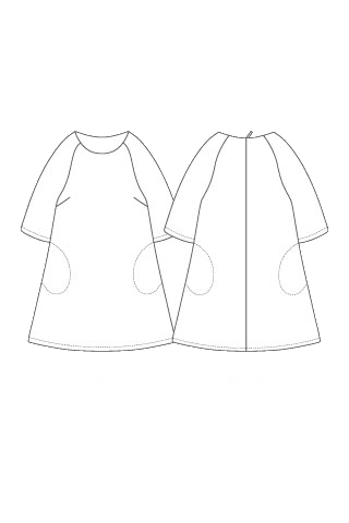 The Avid Seamstress - The Raglan Dress & Top