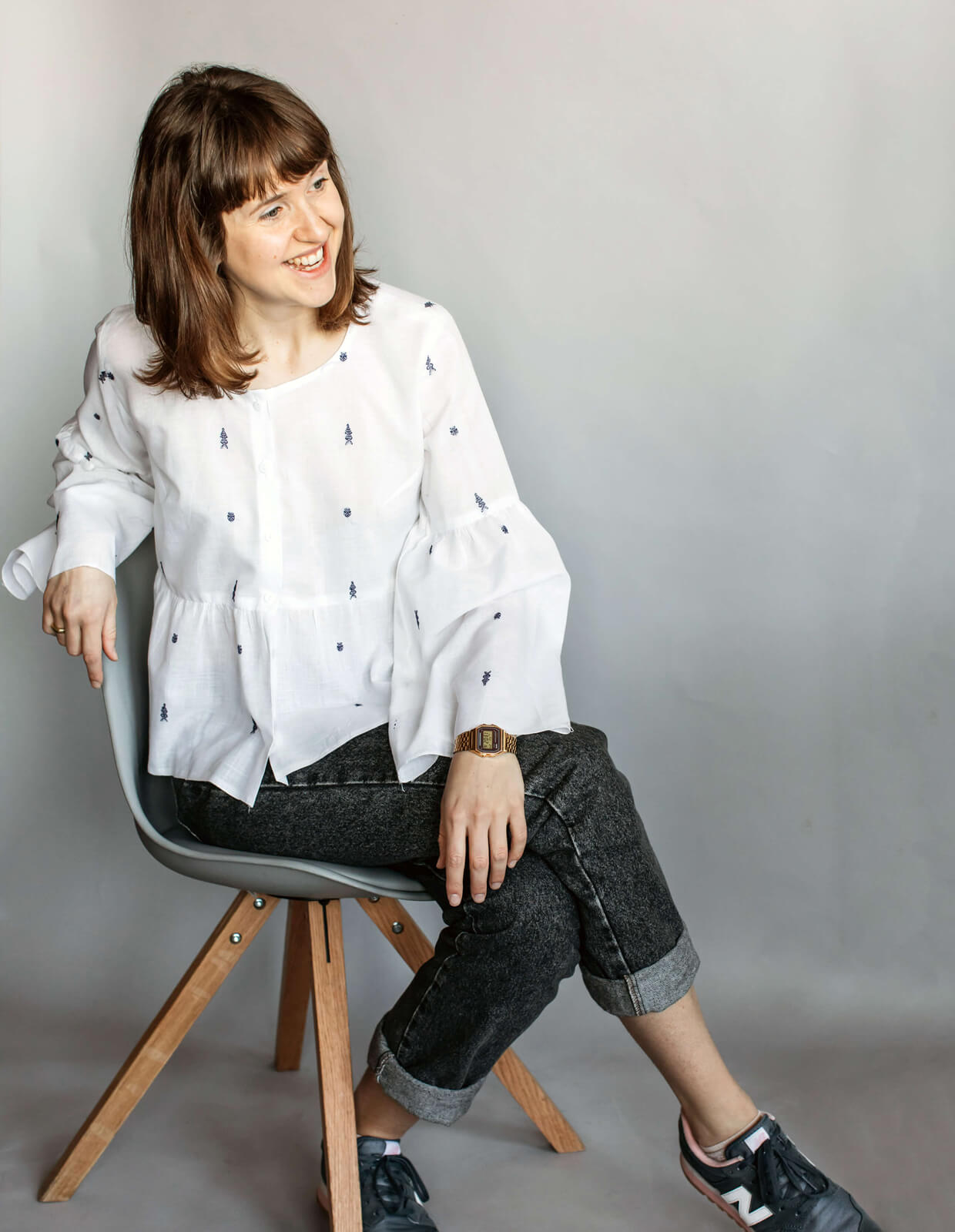 sewing pattern - The Makers Atelier - The Tiered Blouse (PDF) - Little Haberdasher Shoppe