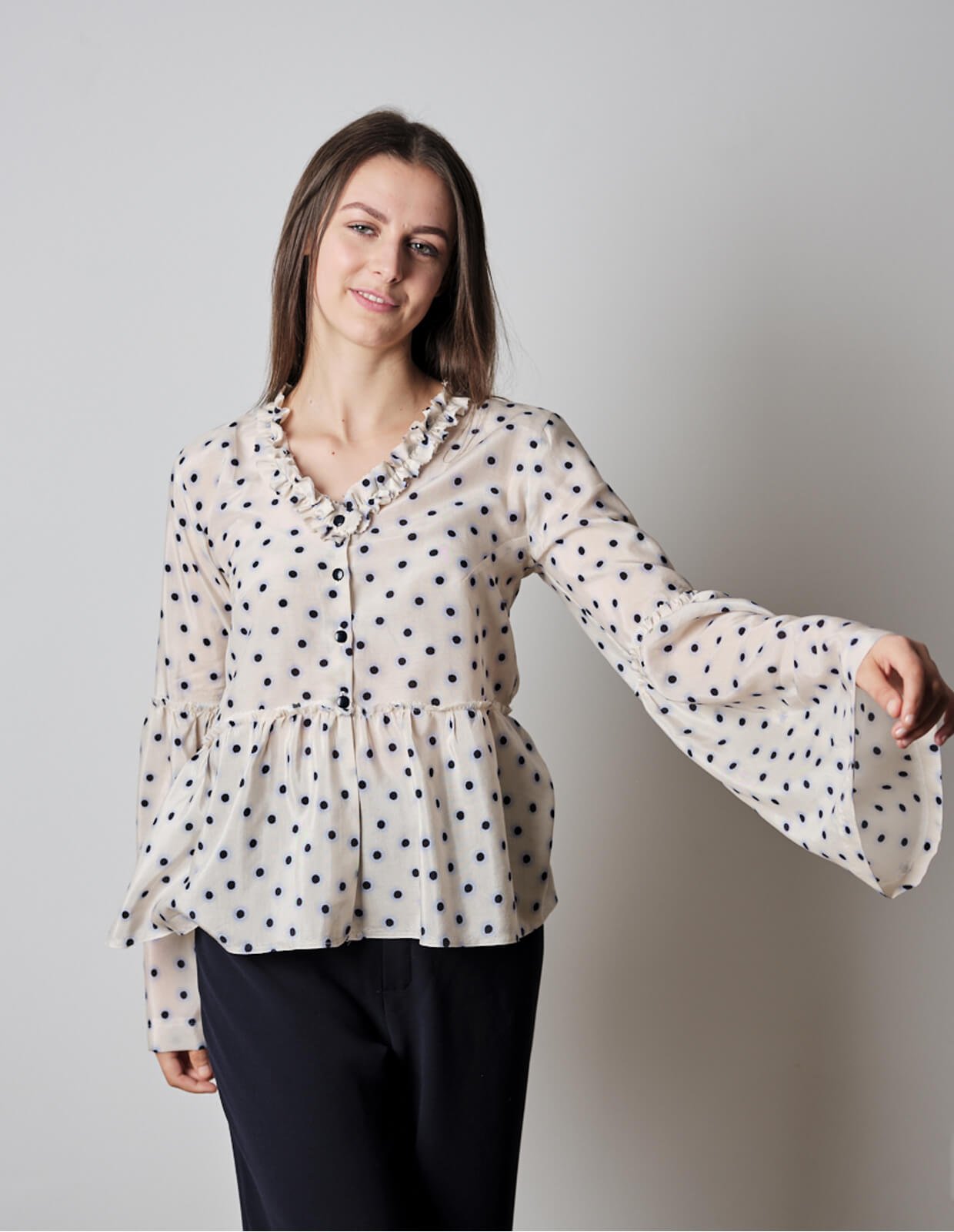 sewing pattern - The Makers Atelier - The Tiered Blouse (PDF) - Little Haberdasher Shoppe