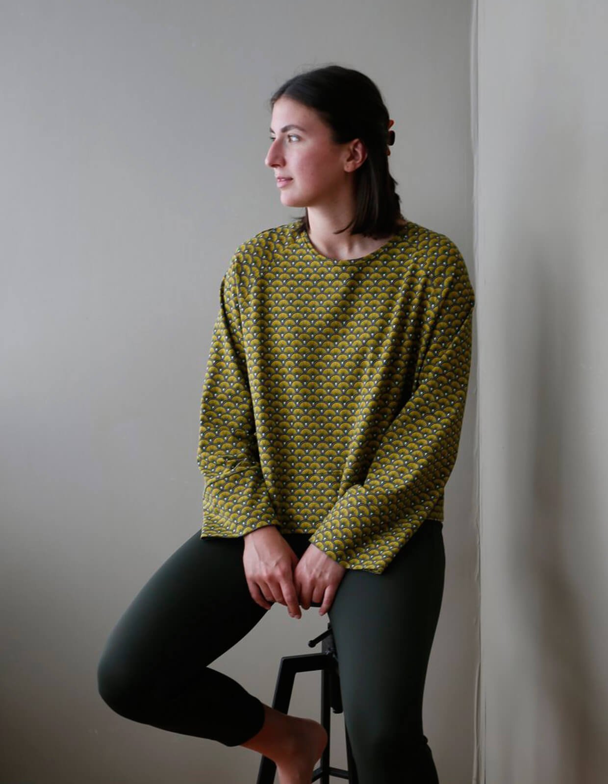 sewing pattern - The Makers Atelier - The Two Contemporary Sweatshirts (PDF) - Little Haberdasher Shoppe