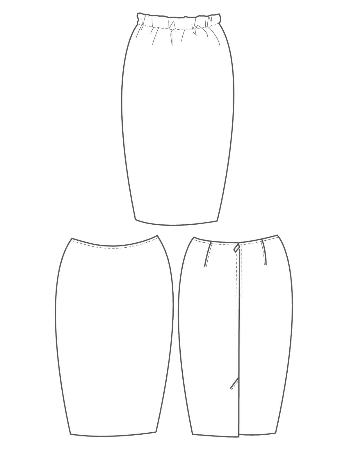 The Makers Atelier - The Ultimate Pencil Skirt (PDF)