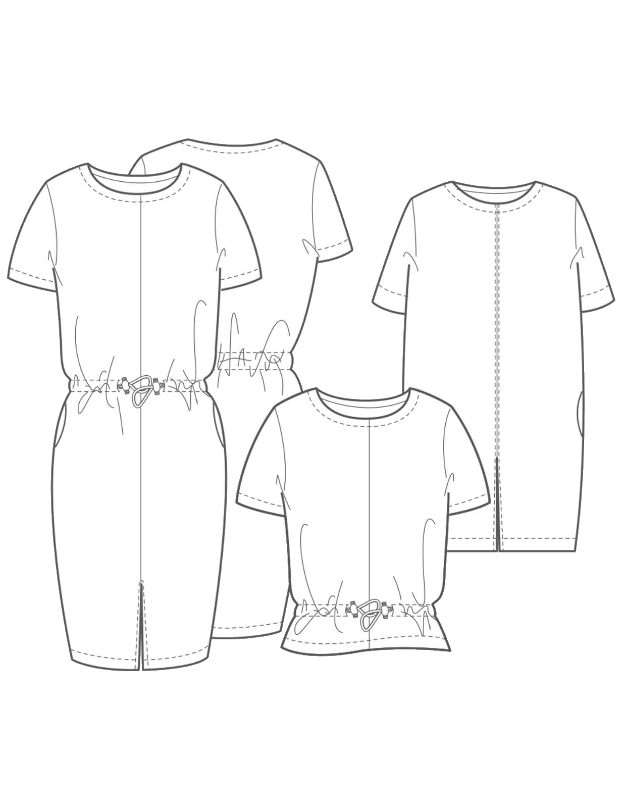 The Makers Atelier - The Utility Dress, Tunic and Top (PDF)