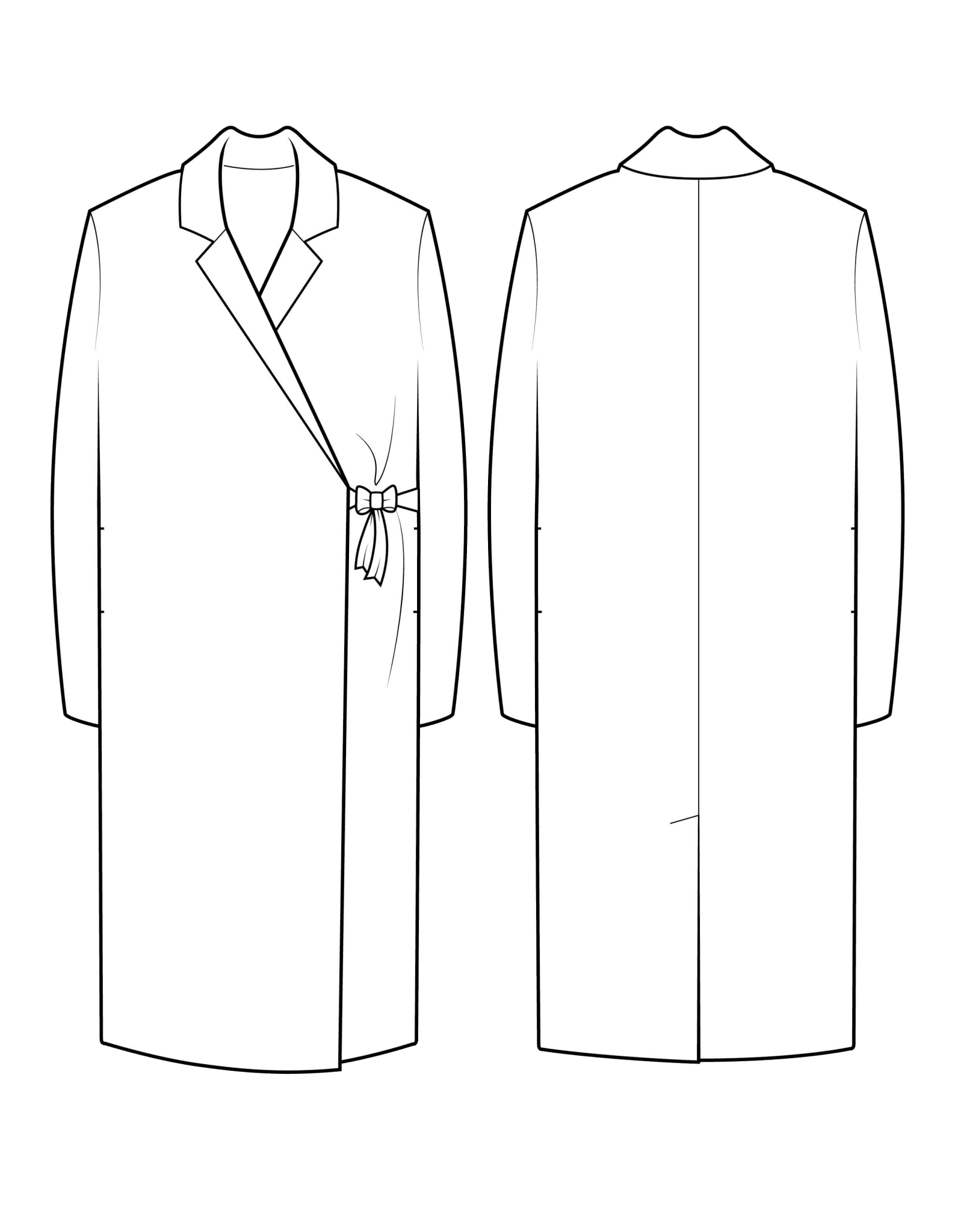 The Makers Atelier - The Woven Wrap Dress (PDF)