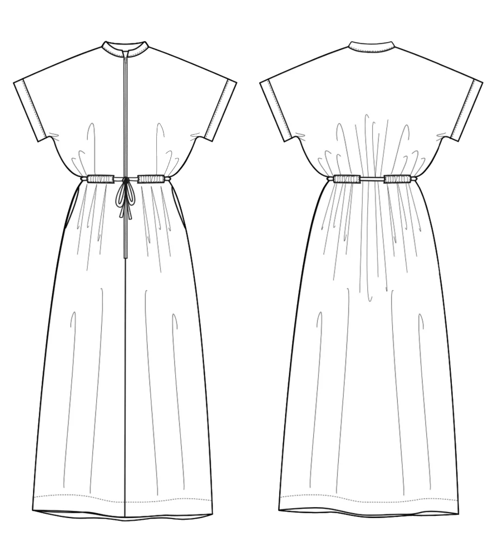 Atelier Brunette - The Zipped Dress