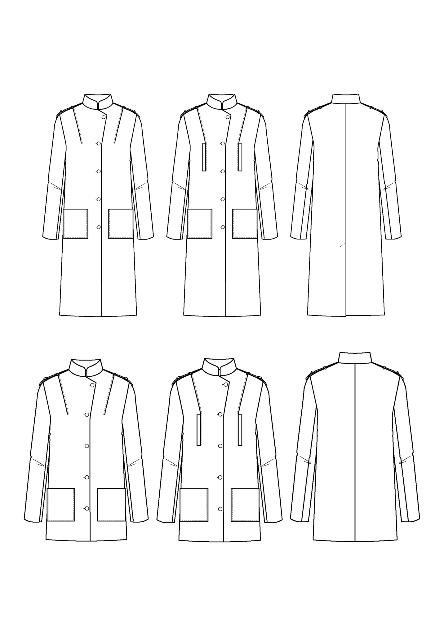 Maison Fauve - Tigris Coat - Little Haberdasher Shoppe