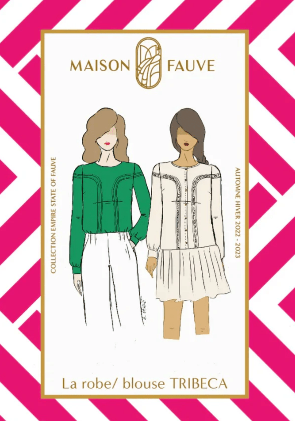 sewing pattern - Maison Fauve - Tribecca blouse and dress - Little Haberdasher Shoppe