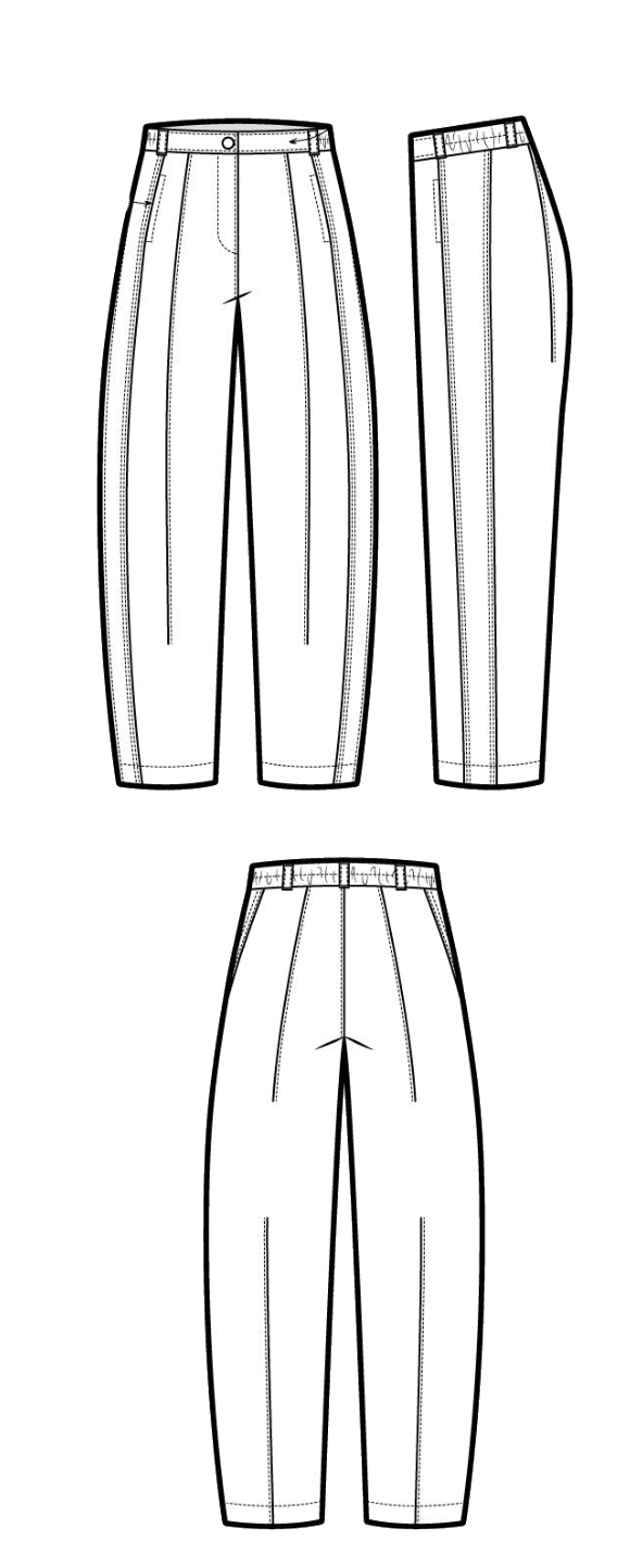 StyleArc - Twig Woven Pant