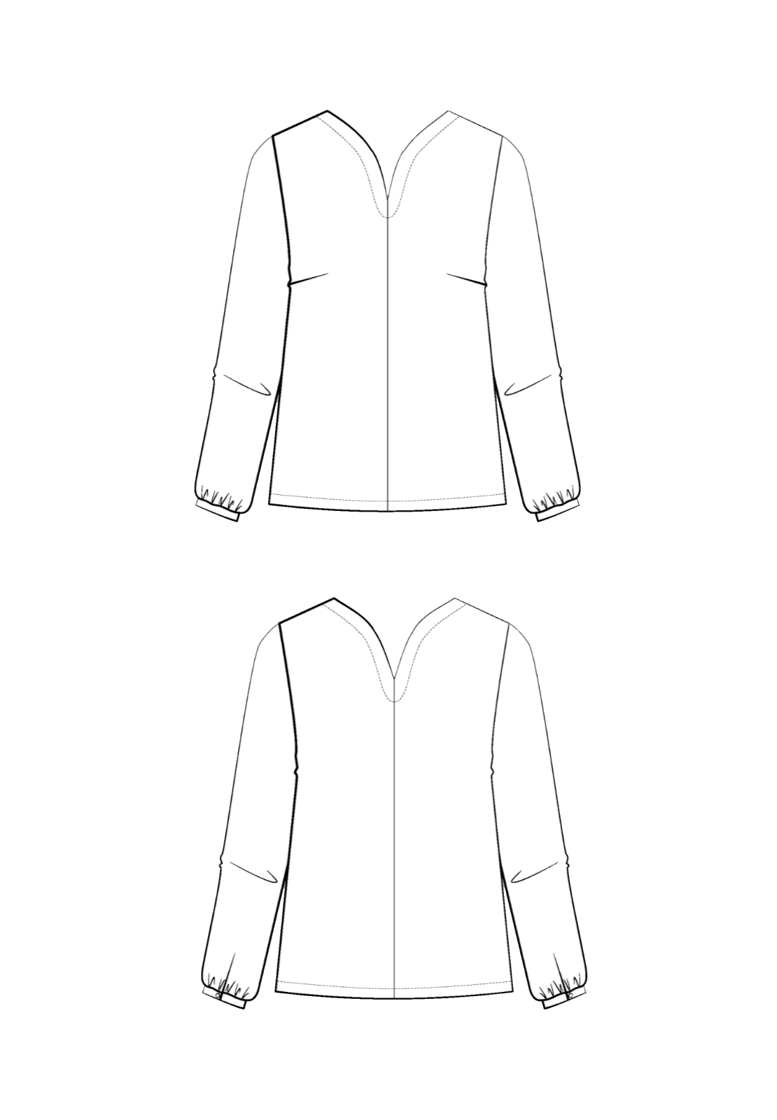 Maison Fauve - Volata blouse