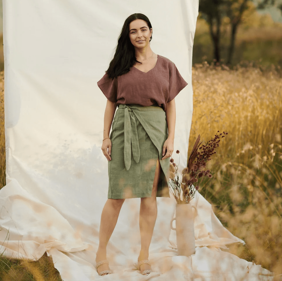 sewing pattern - Stitched for Good - Waratah skirt - Little Haberdasher Shoppe